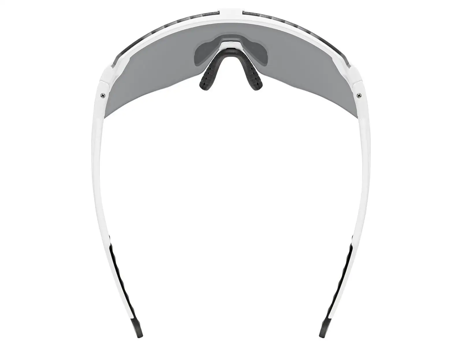 Uvex Pace Stage S sunglasses White Matt/Mirror Silver