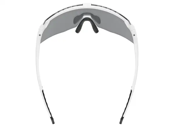 Uvex Pace Stage S sunglasses White Matt/Mirror Silver