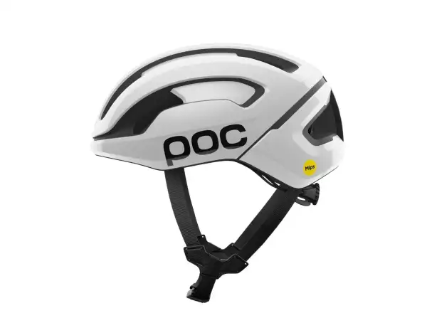 POC Omne Air MIPS helmet Hydrogen White/Uranium Black Matt/Logo