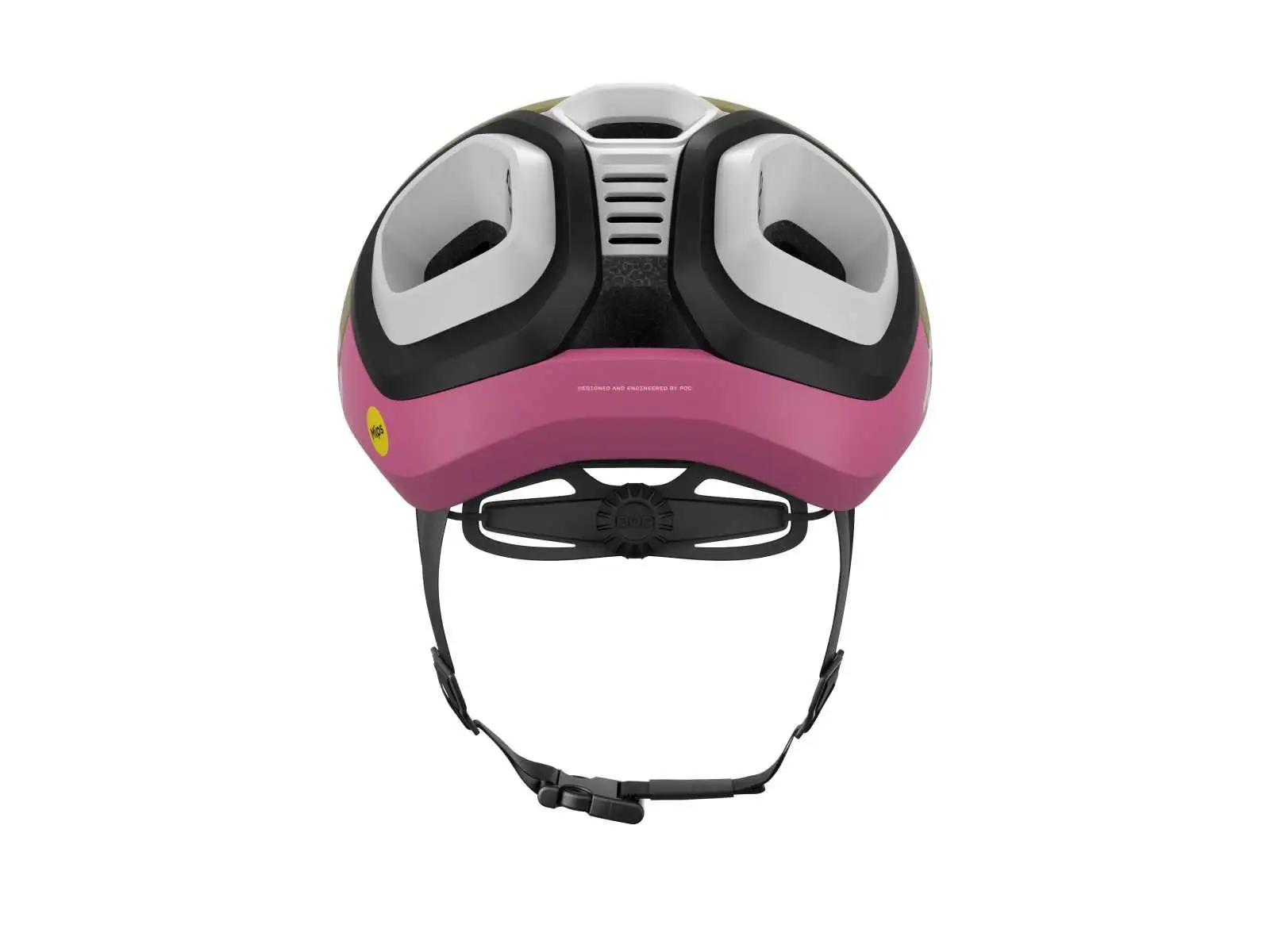 POC Amidal road helmet Olivine Green Matt/Thulite Pink Matt