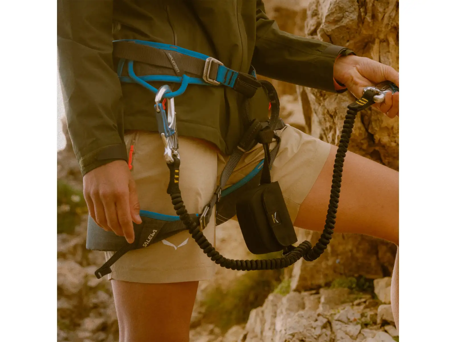 Salewa Puez Talvena Durastretch women's shorts Shadow