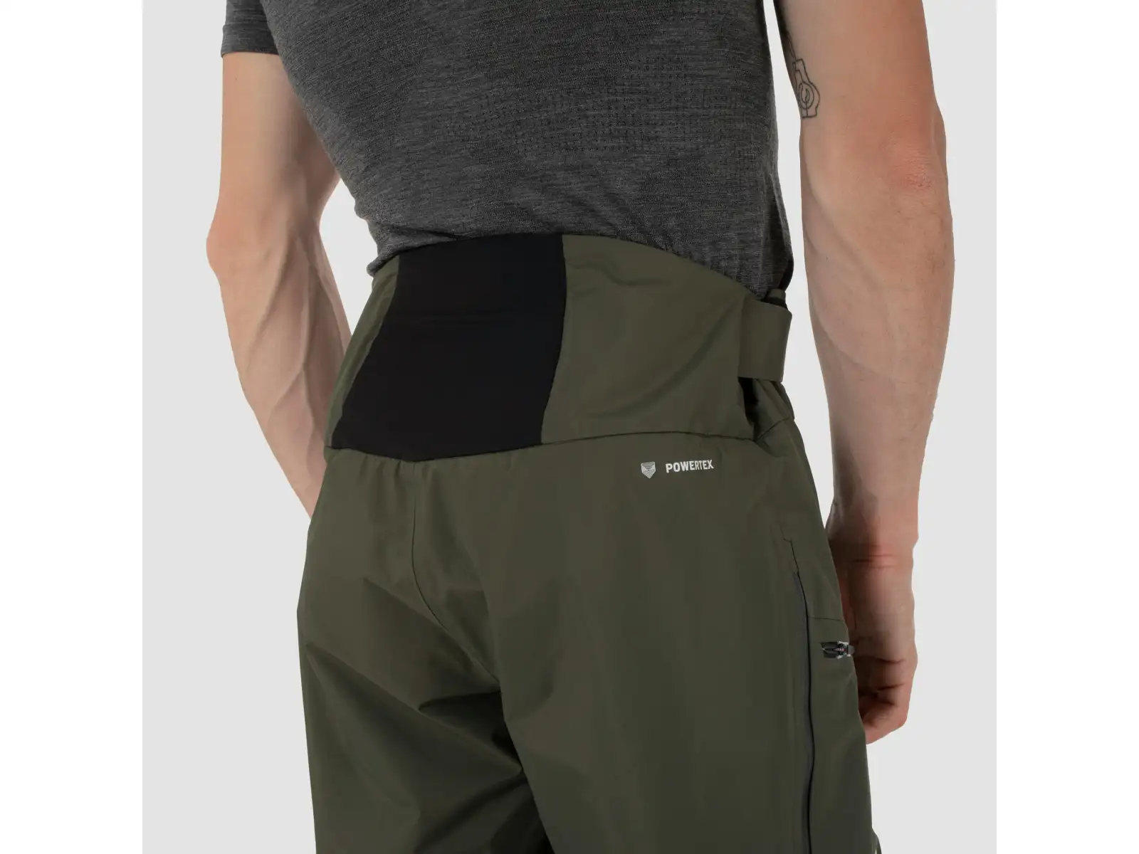 Salewa Sella 3L Powertex men's pants Dark Olive
