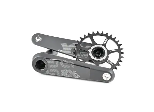 E-13 XCX Race carbon cranks without chainring 175/73 mm