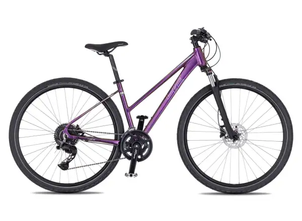 4Ever Pulse Disc trekking bike purple / hologram