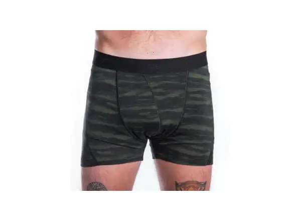 Sensor Merino Impress men's boxers black/Batik