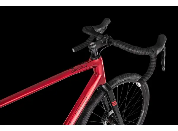 4Ever Grizzly Elite gravel bike Flame red
