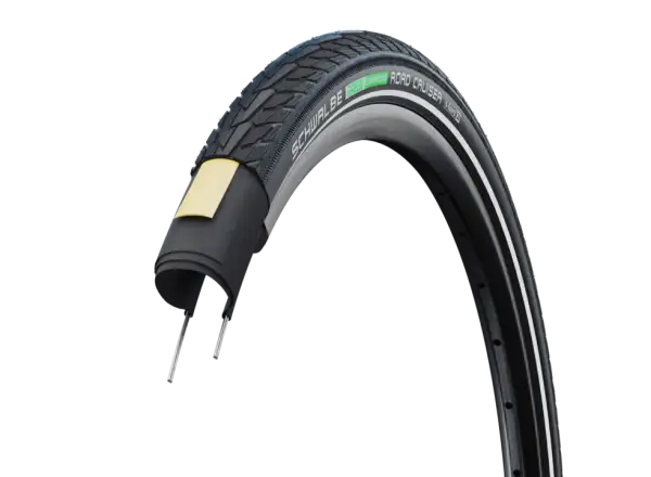 Schwalbe RoadCruiser Active K-Guard 28" trekking wire tyre Black-Reflex