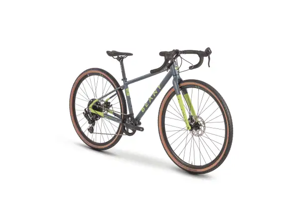 Beany Pulse 700 children's gravel bike neon yellow
