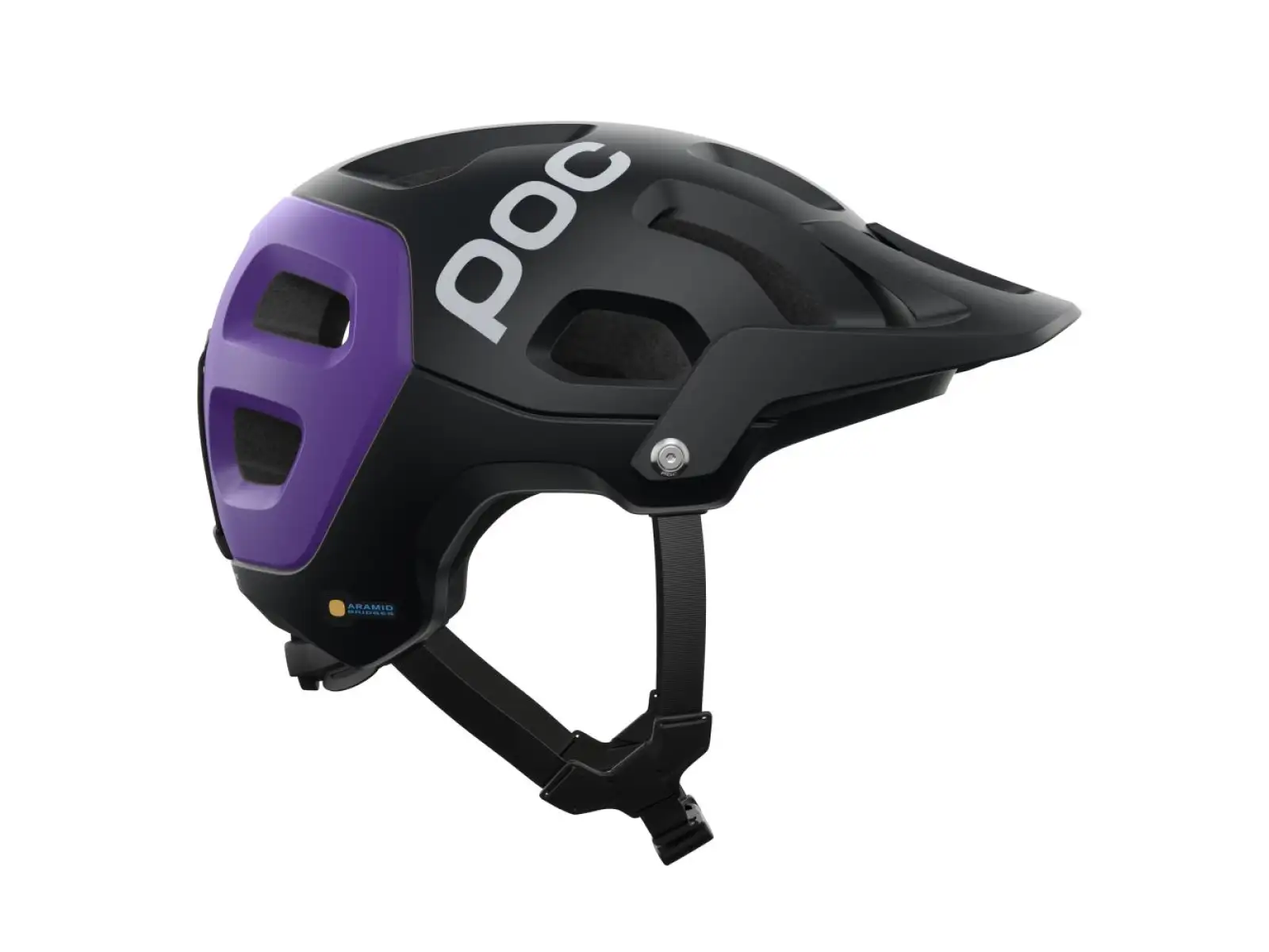 POC Tectal Race MIPS helmet Uranium Black/Sapphire Purple Metallic/Matt