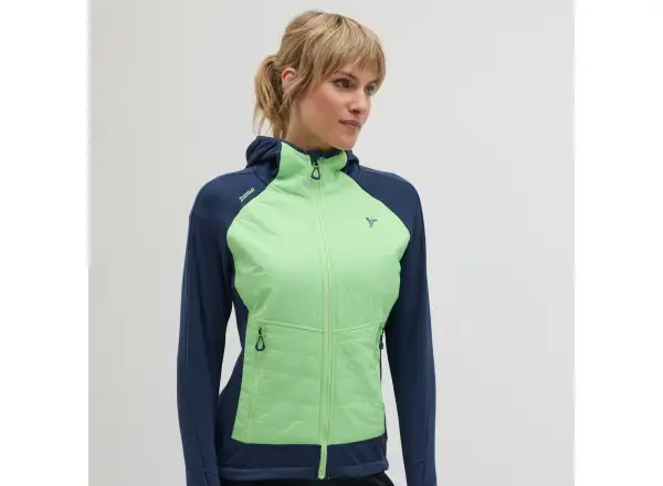 Silvini Divera women's insulated sweatshirt Navy/Green