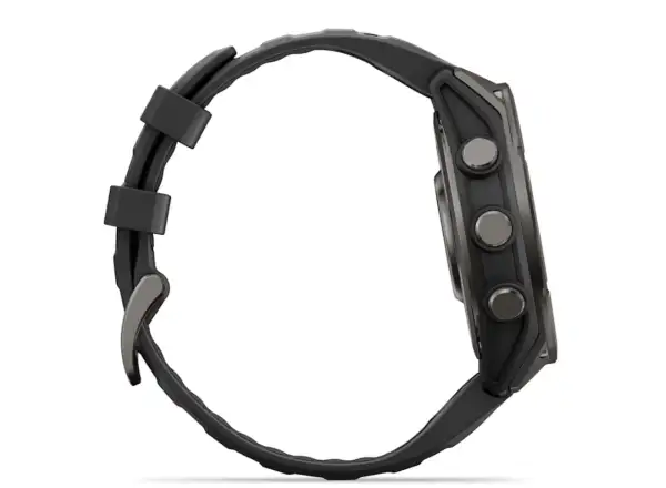 Garmin Fénix 9 – 47 mm smartwatch Carbon gray DLC Titanium/Black
