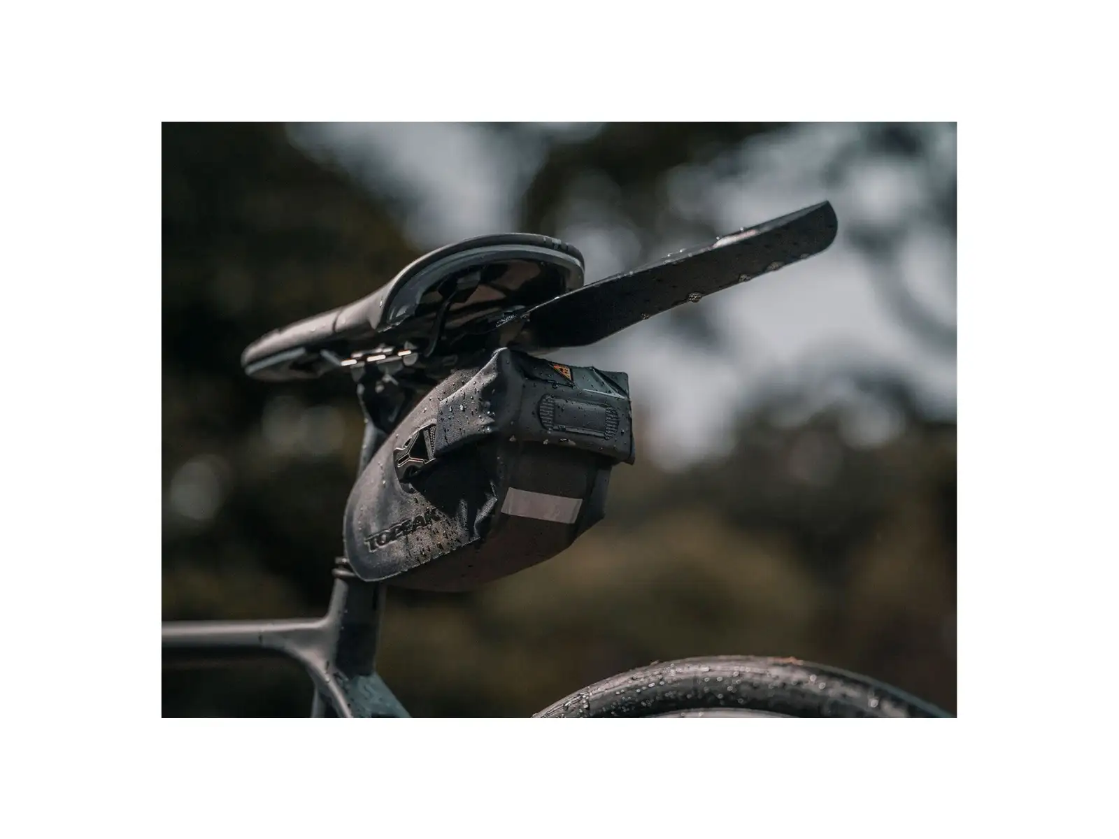 Topeak FlashFender Duo Fixer rear mudguard Black