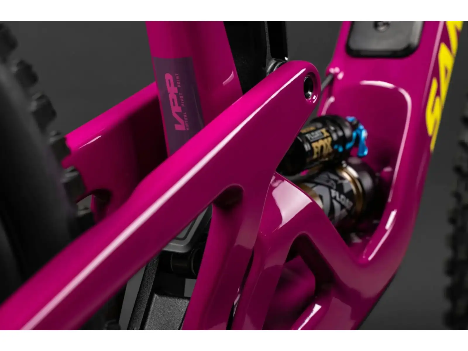 Santa Cruz Bronson 4.1 CC MX frame set with Rock Shox Super Deluxe Ultimate shock absorber