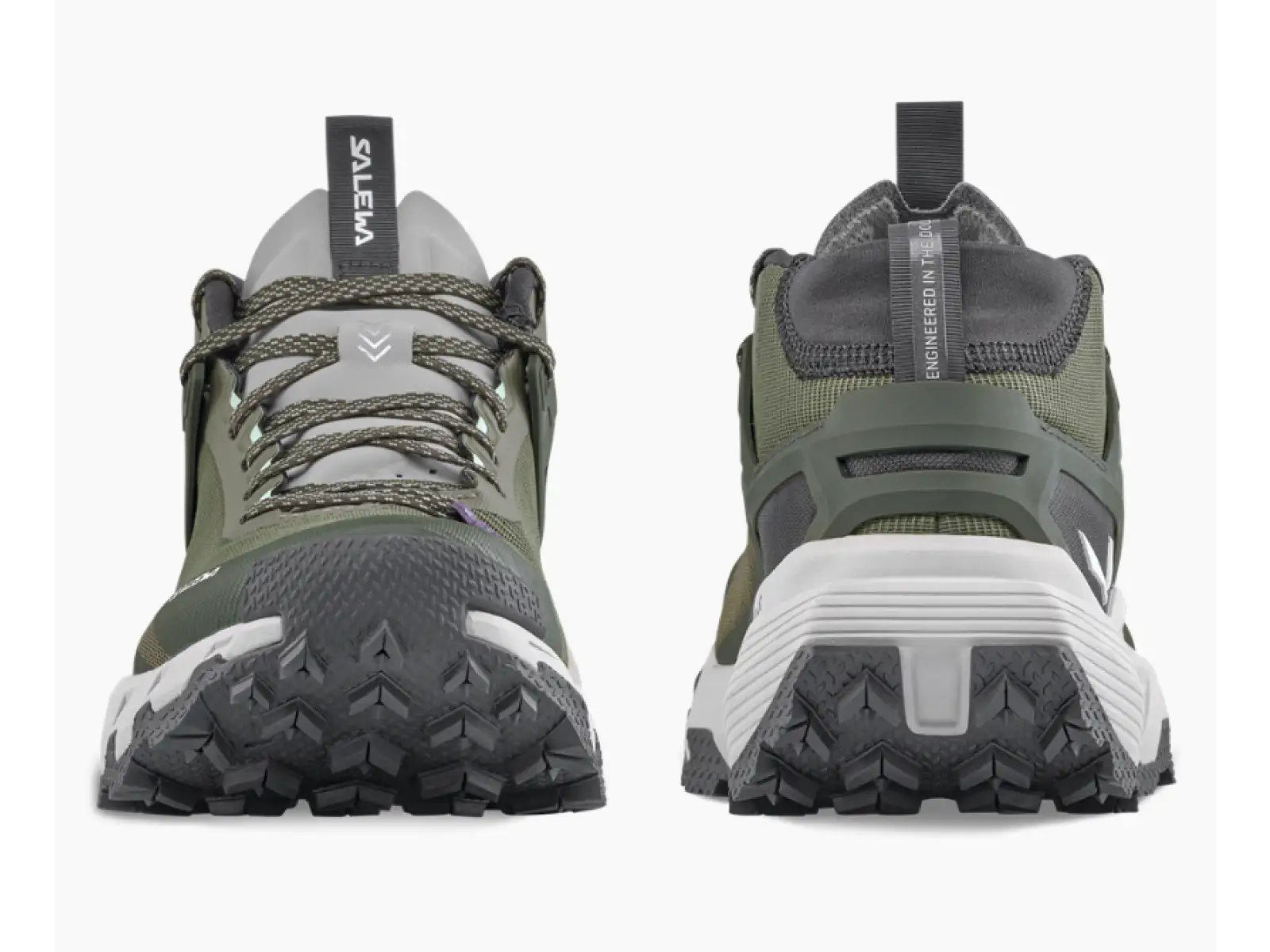 Salewa Pedroc 2 MID PTX women's shoes Faded Green / Dark Olive