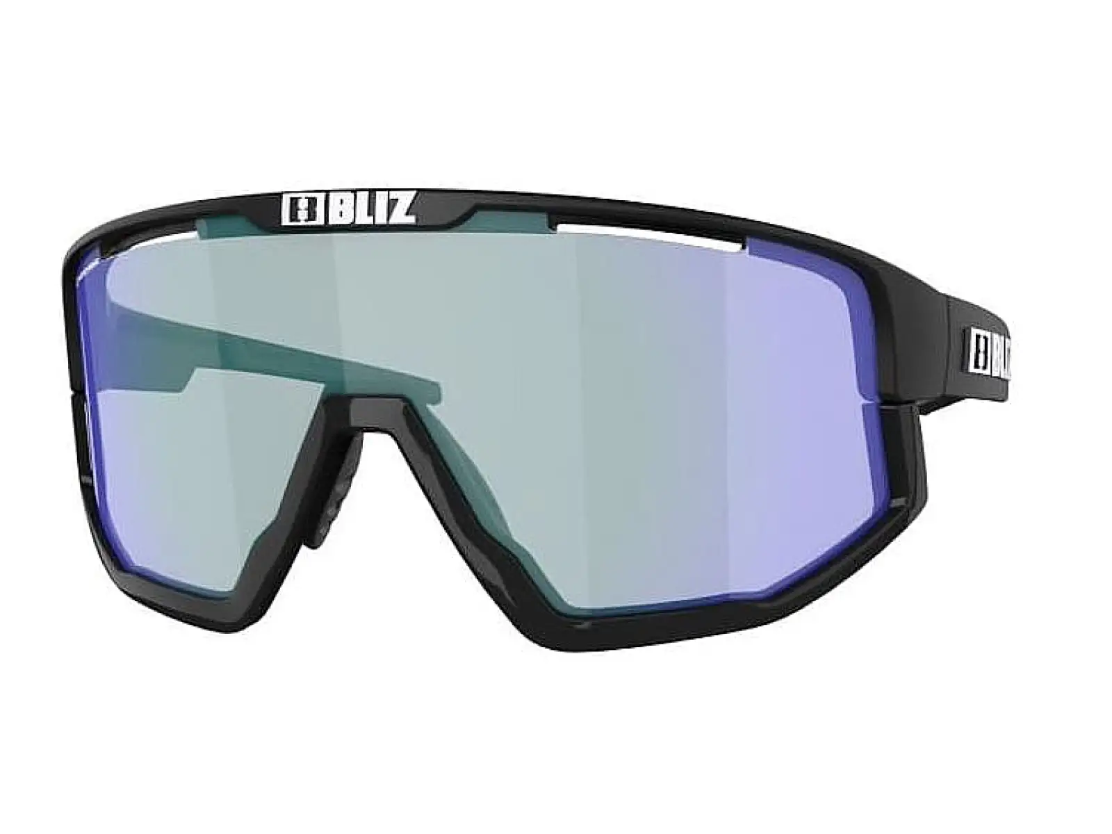 Bliz Fusion Nano Optics cycling glasses Matt Black Photocromic Brown/Blue Multi