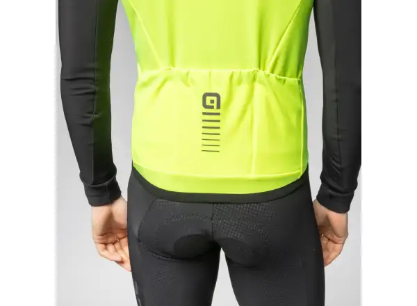 Alé PR-E Thermo 2.0 men's cycling vest Fluo Yellow