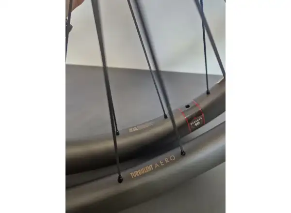 Reserve 40/44 GR 700c DT 350 CL carbon gravel laced wheels hub Microspline - Taken off the bike