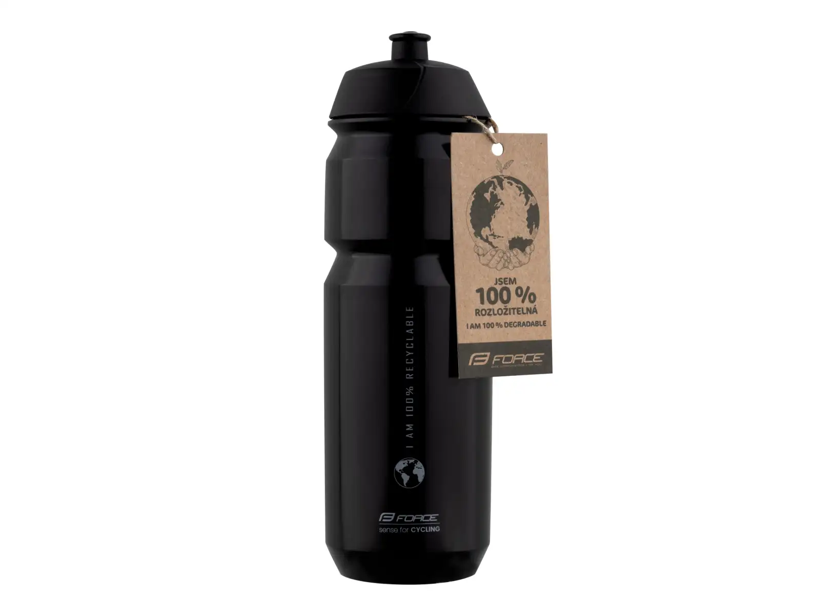 Force Bio Earth cycling bottle 750 ml black/grey