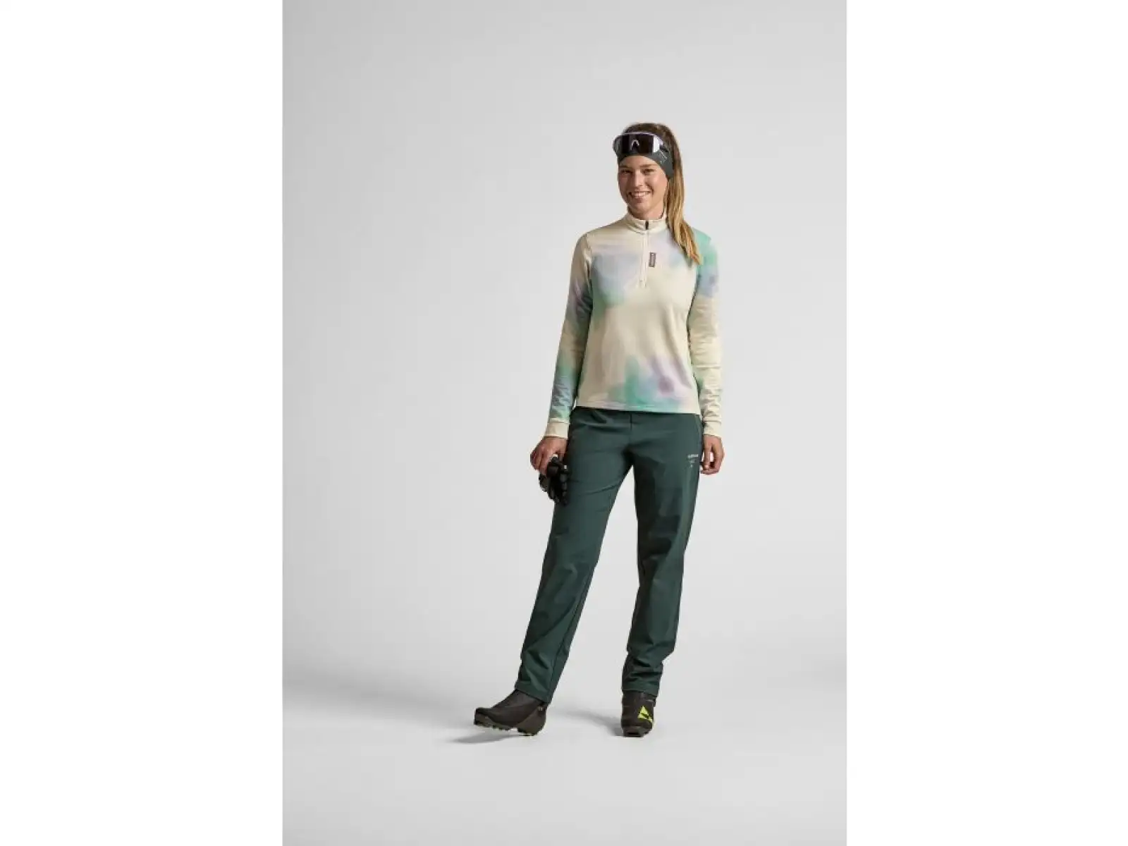 Maloja SawangM. women's sweatshirt Shaded white bloom