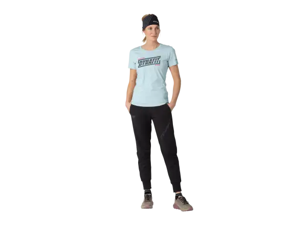 Dynafit Graphic Cotton women's T-shirt short sleeve Cloud Blue/Tabloid