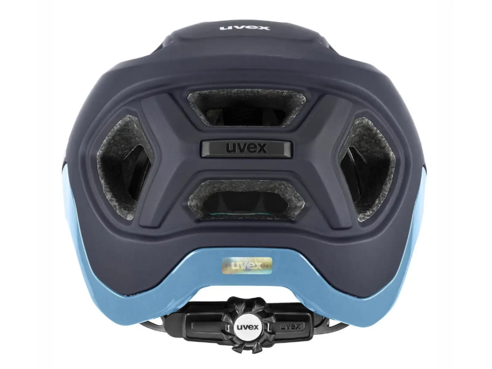 Uvex React MTB helmet Deep Space/Azure Matt