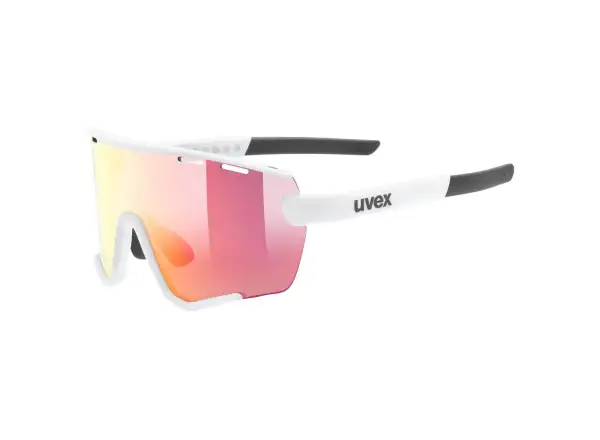 Uvex Sportstyle 236 glasses S Set White Mat / Mirror Red Uni