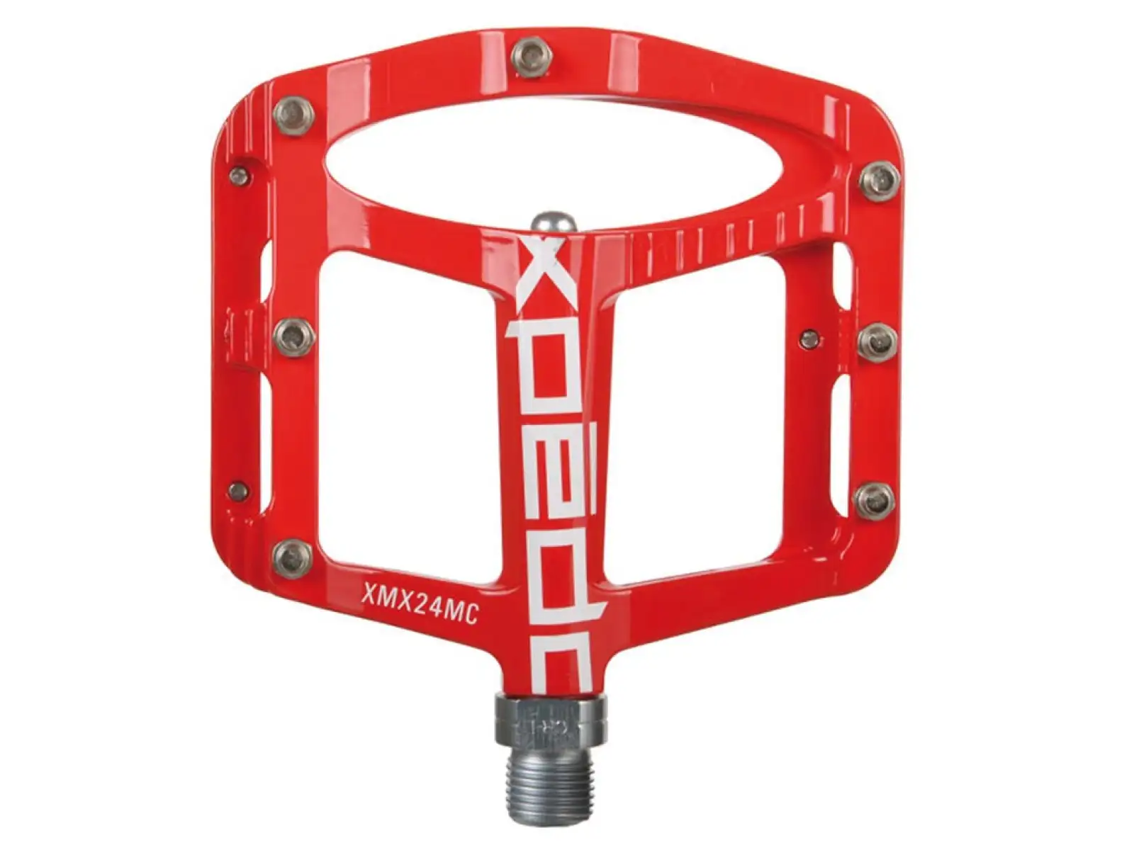 X-pedo Spry platform pedals red