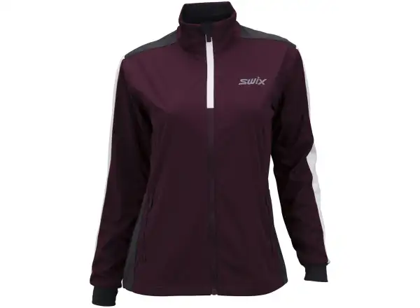 Swix Cross women's jacket Dark Aubergine