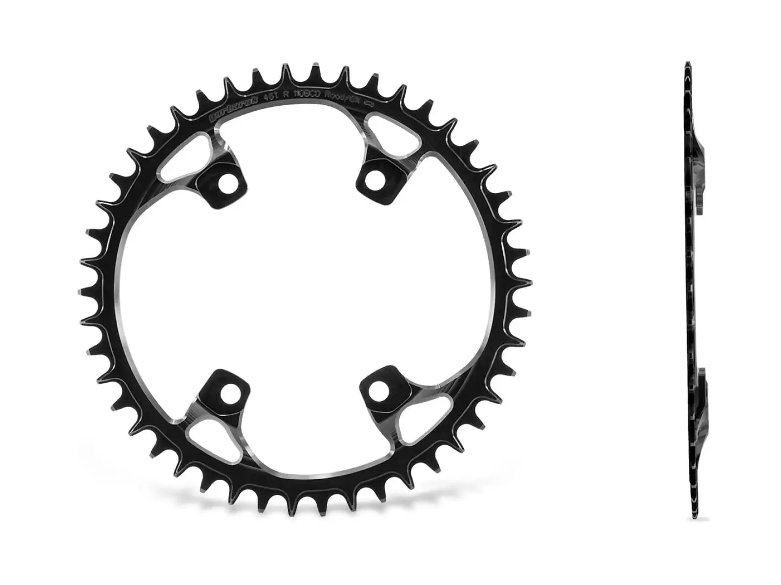 Garbaruk GRX Round chainring red 42T