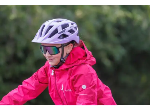 R2 Lumen Junior kids helmet lavender