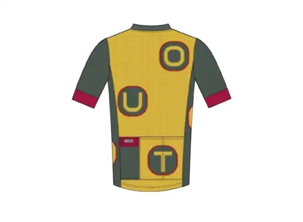 Dotout Dots men's jersey short sleeve Green