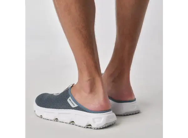 Salomon Reelax Slide 6.0 men's slippers Blue Ashes/White/Pearl blue
