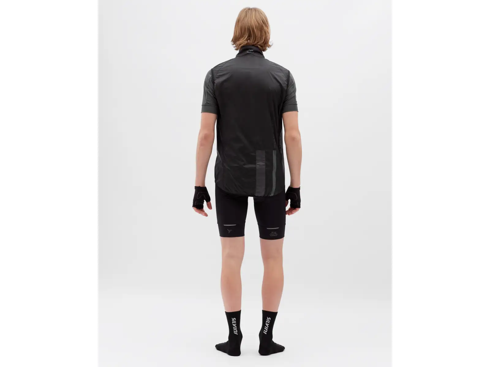 Silvini Garcio men's vest Charcoal