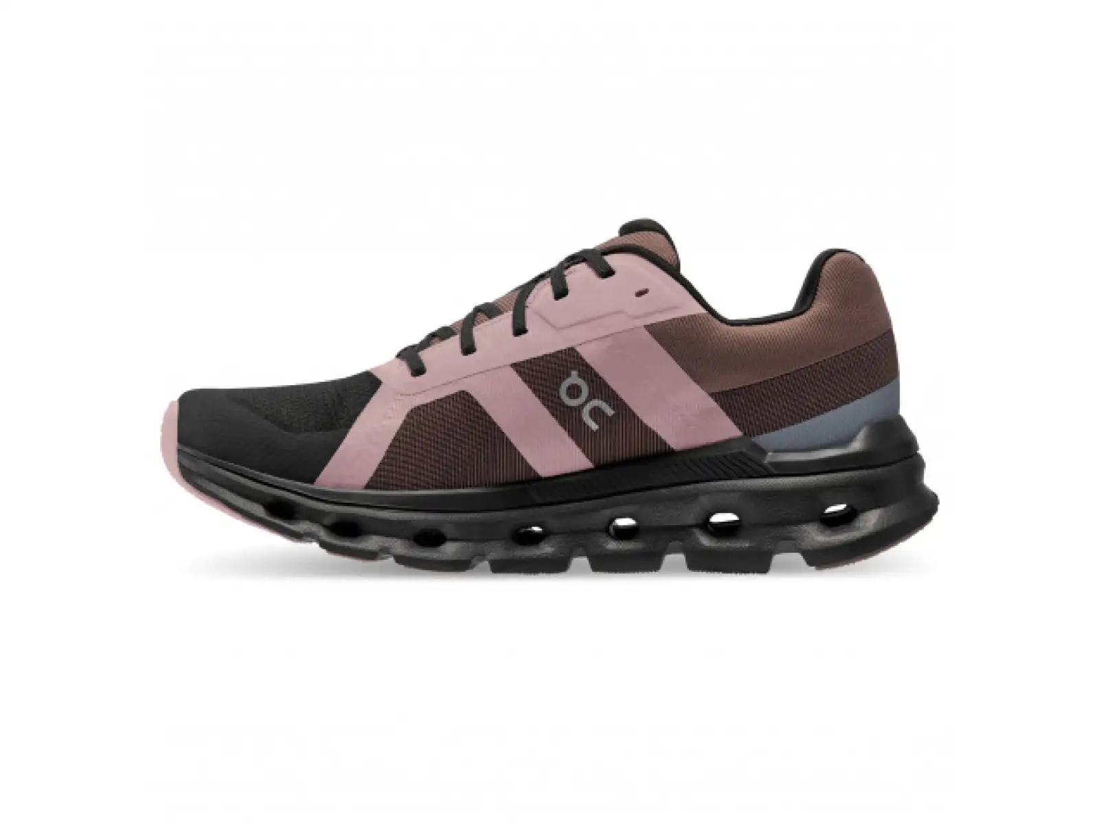 On Cloudrunner Waterproof Running Shoes Women Black/Grape