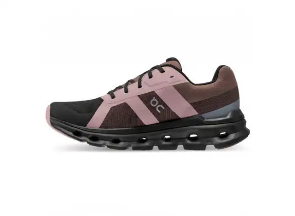 On Cloudrunner Waterproof Running Shoes Women Black/Grape
