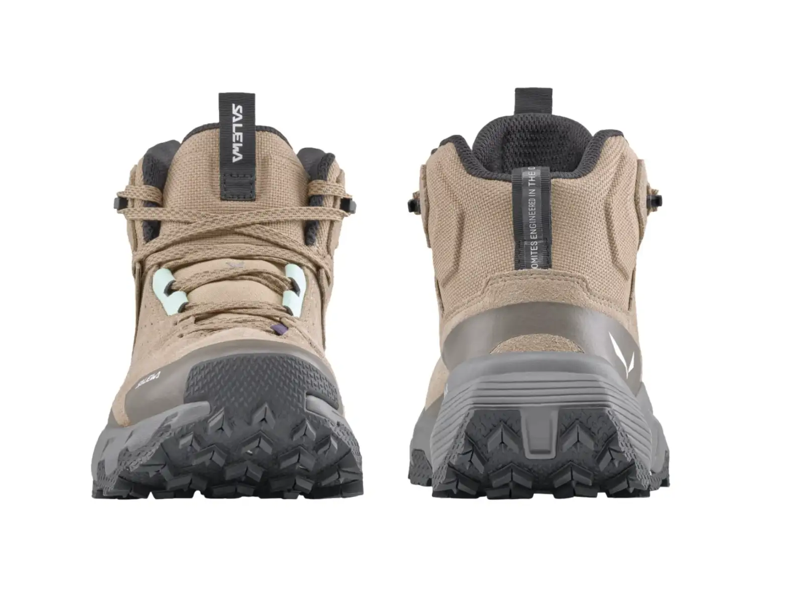 Salewa Pedroc 2 Leather Mid PTX women's shoes Quicksand/Bungee Cord