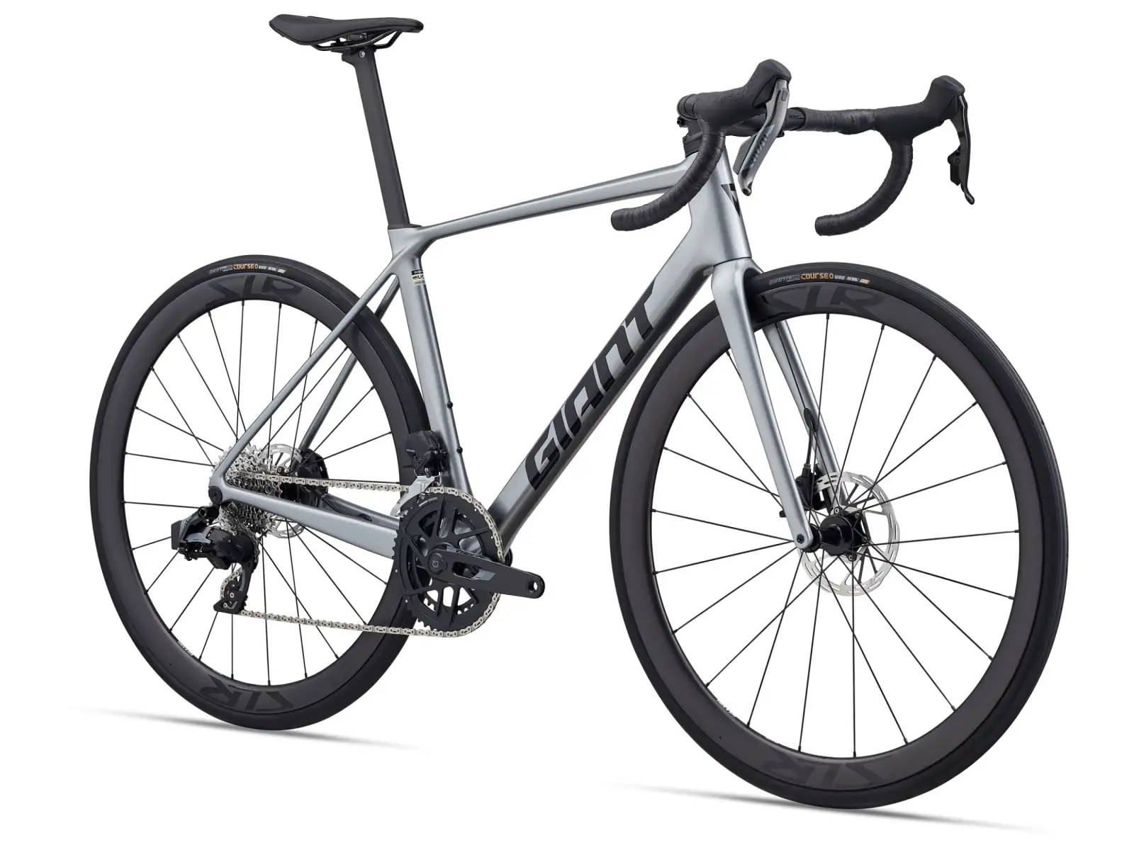 Giant TCR Advanced Pro 1 AXS road bike Tech Silver