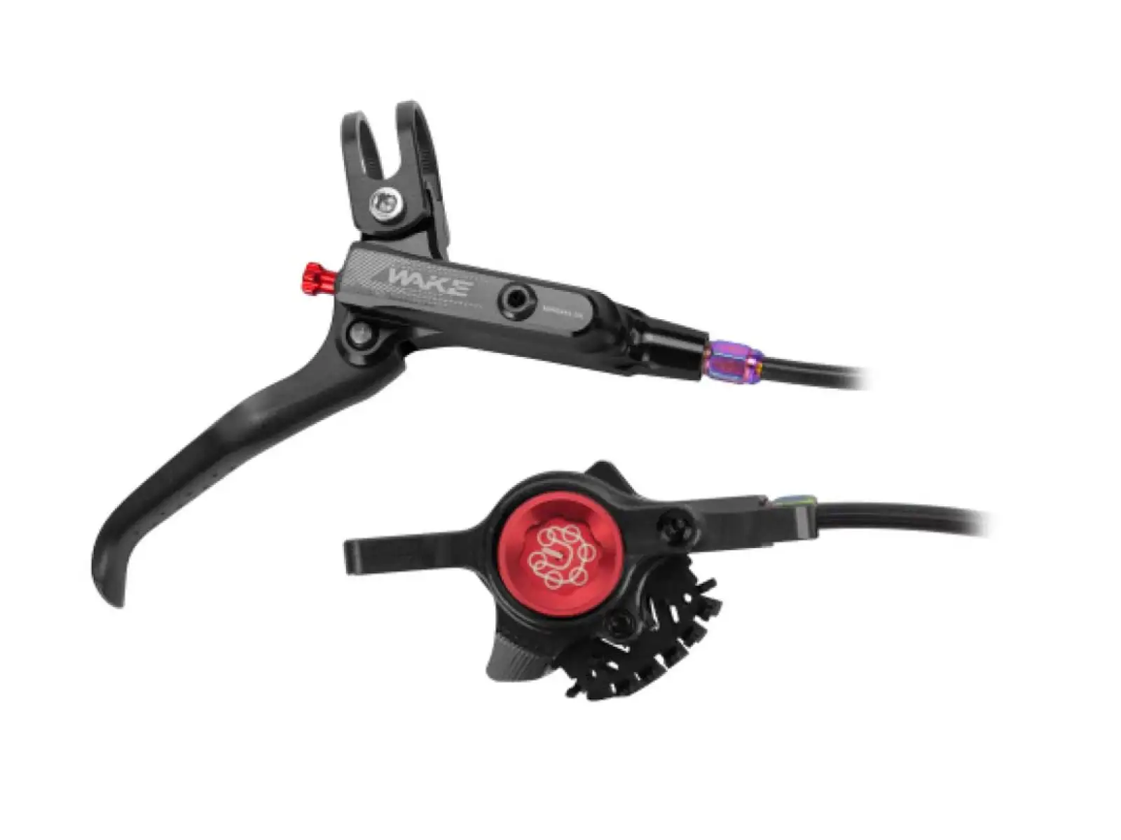 Wake LA302 set front and rear brake black