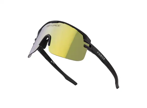 Force Epic glasses black/yellow mirrored lens