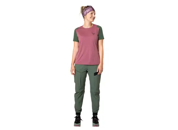 Dynafit Transalper women's T-shirt short sleeve Dark Rose