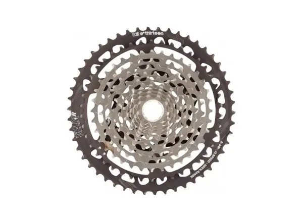 E-13 Helix Race 12sp. cassette 9-50t. Nickel Grey