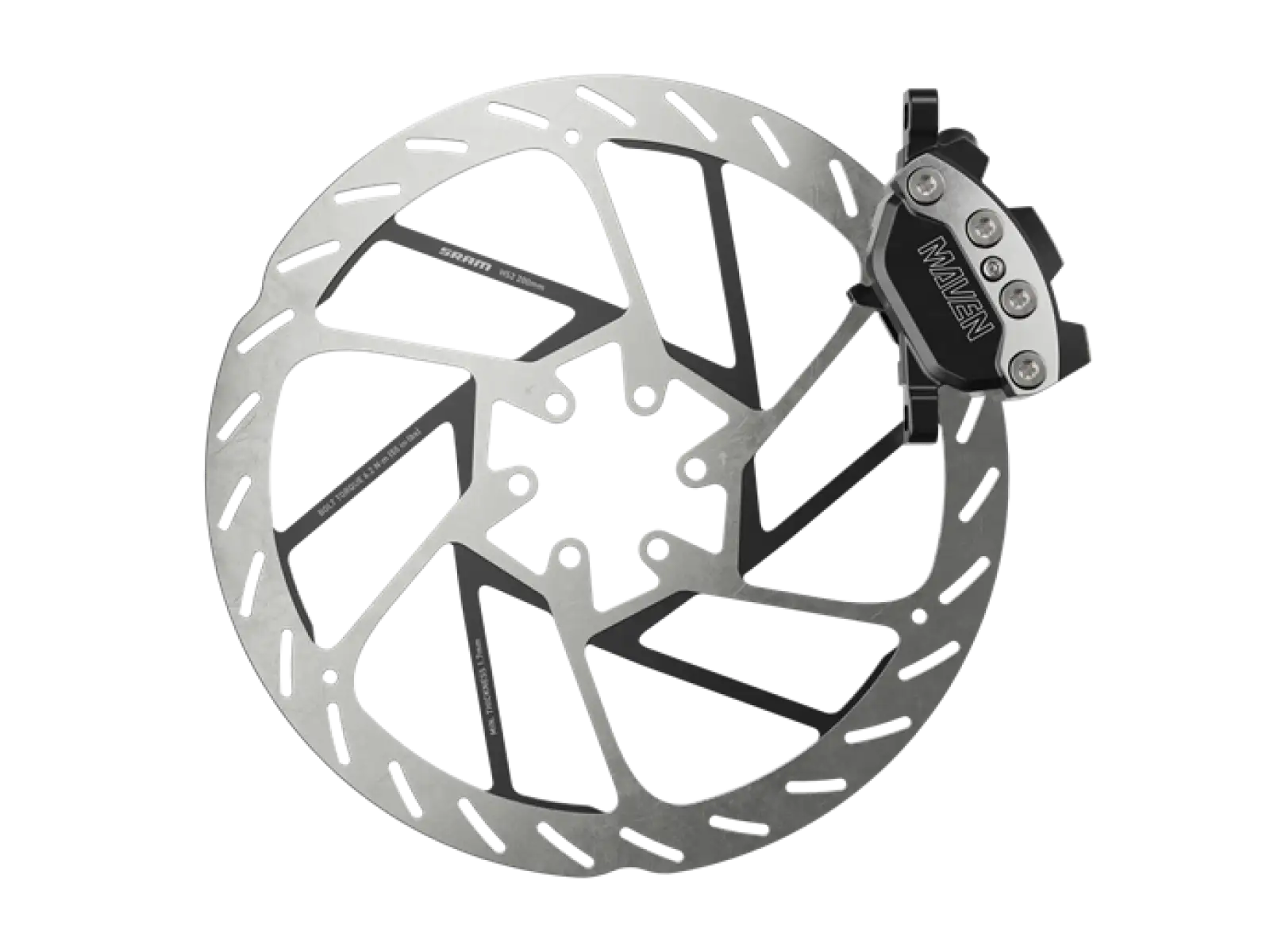 Sram Maven Ultimate B1 front disc brake Clear anodized