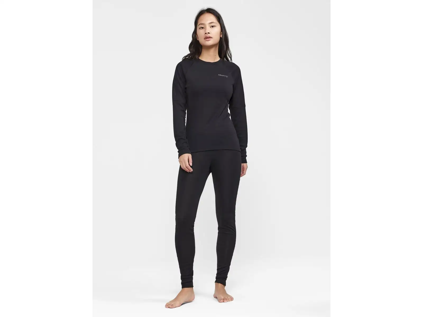 Craft ADV Wool Merino women's long sleeve shirt Black