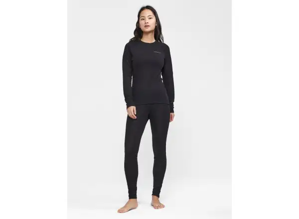 Craft ADV Wool Merino women's long sleeve shirt Black