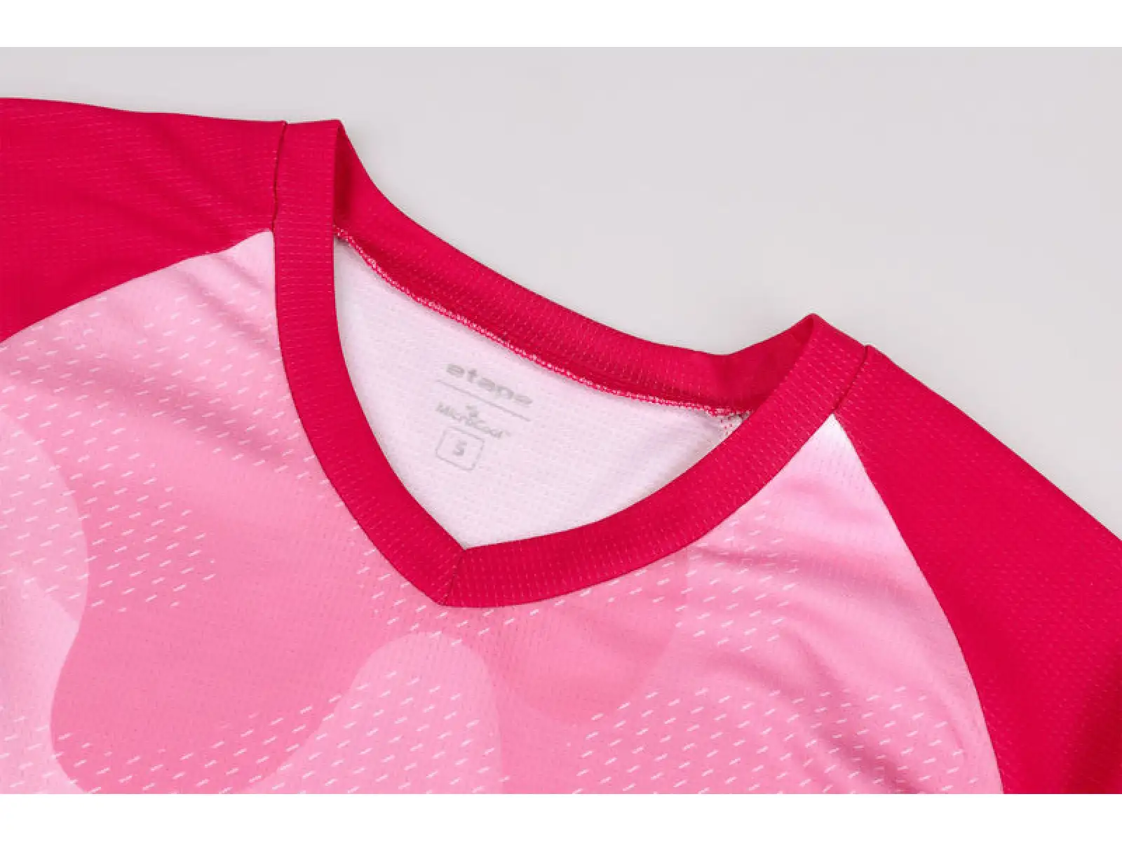 Etape Roxy women's loose jersey short sleeve pink/white
