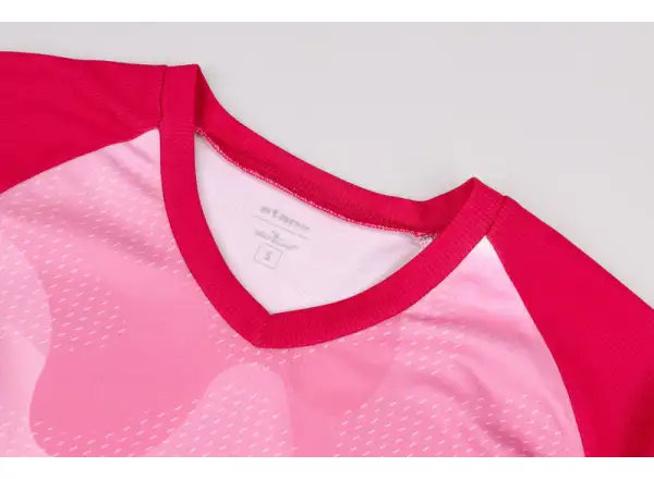 Etape Roxy women's loose jersey short sleeve pink/white