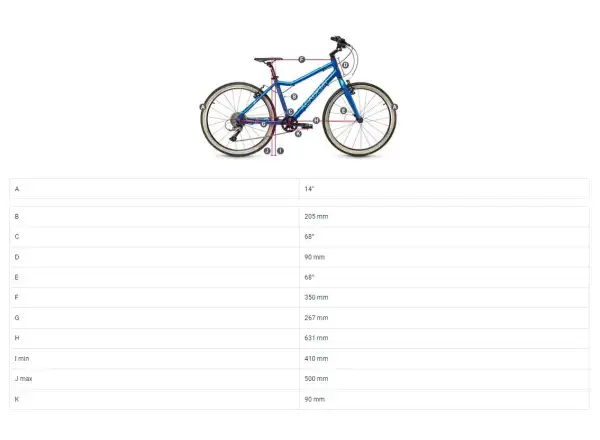 Academy Grade 2 children's bike 14" red