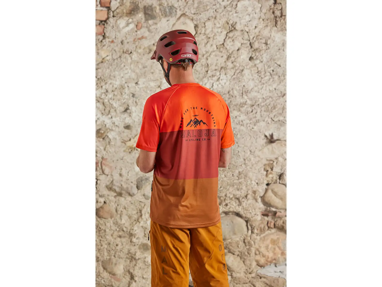 Maloja BarettiM. Multi men's T-shirt short sleeve amber multi