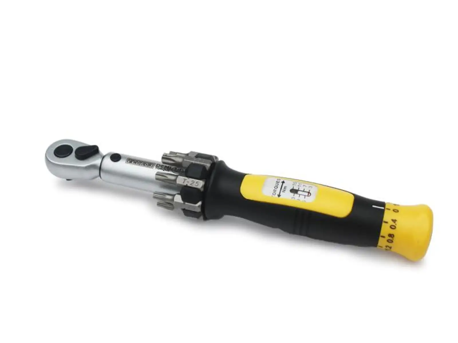 Pedros Demi II torque wrench with bits 3-15 Nm