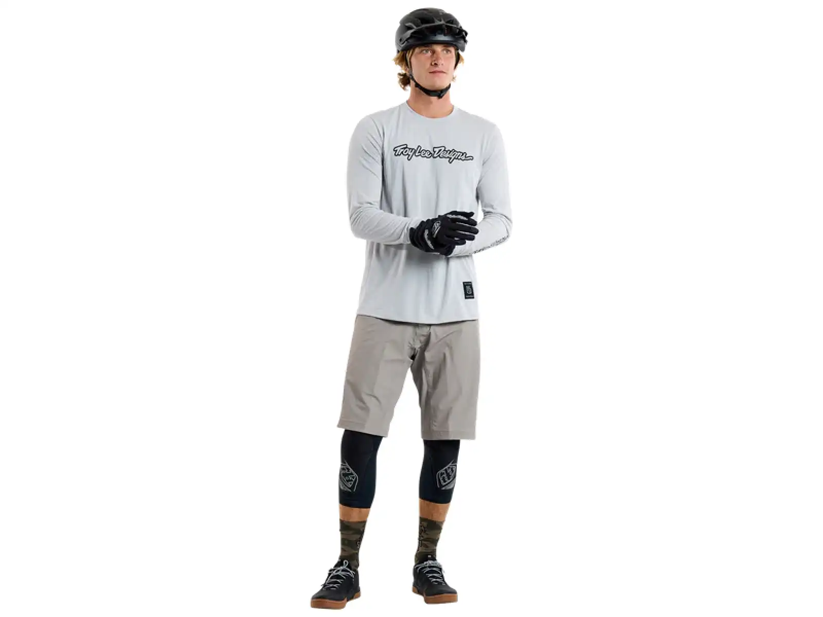 Troy Lee Designs Skyline Ride Tee Signature men's jersey long sleeve Mist